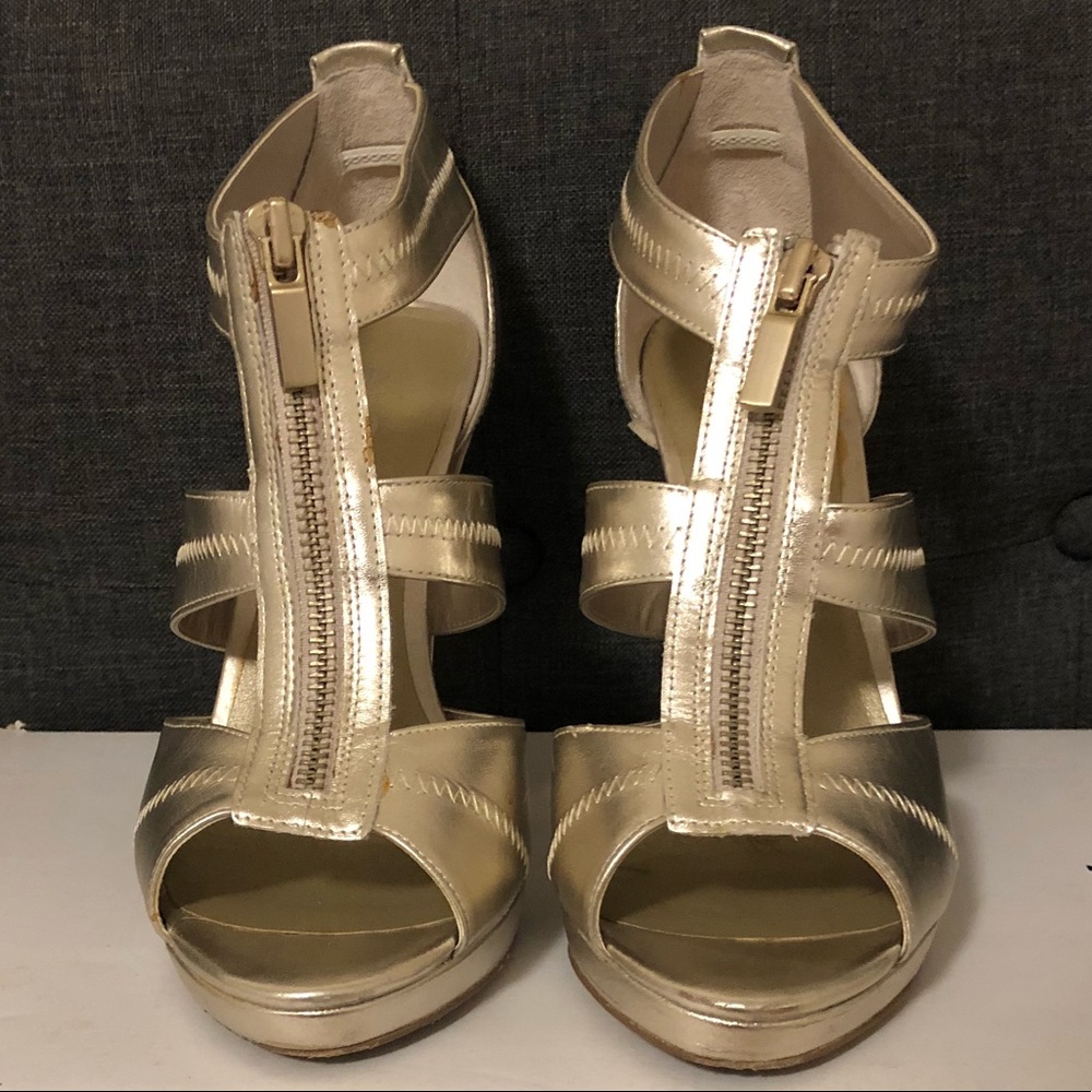 Aldo Gold 5-inch Heels